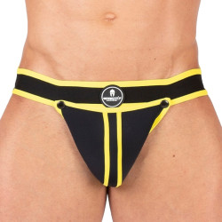 Sparta's Harness Jockstrap Shell Noir-Jaune